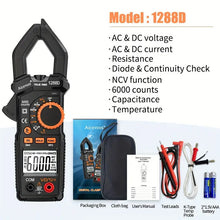 Aicevoos Digital Clamp Meter AC/DC Current 6000 Counts 600A Current Auto Rang Clamp True RMS Multimeter Ammeter Voltage Tester Ohm NCV