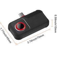 VEVOR Thermal Imaging Camera for Android, 256 x 192 IR Resolution Infrared Thermal Imager with Visual Camera, 25Hz Refresh Rate Thermal Camera for Smartphone/Tablet, -4-1022F Temperature Range, IP54