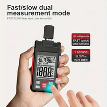 Professional Digital Sound Level Meter HT602A/B - ABS Material, Battery Powered Noise Decibel Monitoring with Backlight, Auto Power Off, 30-130dBA Range, Precision ±1dB - No Assembly Required