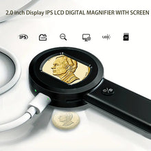 HM020 2.0-inch Handheld Microscope, 2.0 Inch Handheld Digital Microscope HM020 With 2" IPS Screen - Take Pictures & Videos - Download To PC & Mac - Handheld Pocket Microscope