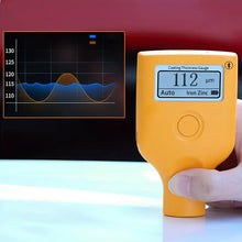 Digital Coating Thickness Tester 0.0um-3500um, Magnetic Automotive Paint Film Inspection Instrument, Can Generate Test Reports Through Application, Better