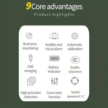 New Air Quality Meter 9in1 PM2.5 PM10 TVOC HCHO AQI Temperature Humidity Tester