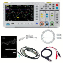 FNIRSI-1014D Desktop Oscilloscope, 2 In 1 Digital Oscilloscope DDS Signal Generator, 7 Inch TFT LCD Display Screen, Dual Channel Input, Capture Output Signal Function, 100MHz* 2 Ana-log Bandwidth, 1GSa/s Sampling Rate, 1GB Storage Space