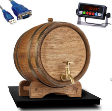 Prime Scales 24" x  24"  ( 2' x 2') 1000x0.02lb High Definition Floor Scale with PS-IN202 Indicator