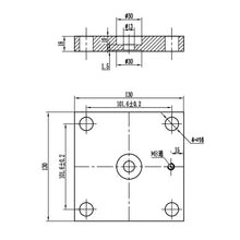 BizAutom BA-LCM-SB3 Silo Tank Scale Mount Assembly Kit (3-Module Set)