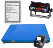 Prime Umbrella 10000 Lbs x 1 lb 4'x 4' (48" x 48")  Pallet Floor Scale w Indicator & Calibration Certificate