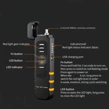 Fiber Network Cable Tester, Visual Fault Locator Fiber Optic, 5km-10km VFL Fiber Optic, Fiber Optic Tester, Fiber Tester Kit, Fiber Light Tester, Fiber Tester, Fibre Optic Tools, Otdr Fiber Optic Tester Include FC To LC Adapter (5km-10km)
