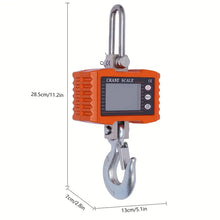 1000KG Hanging Scale Digital LCD High Precision Heavy Crane Scale Remote