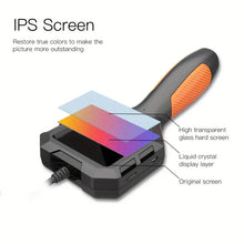 Inspection Camera With Light, Digital Industrial Borescope, Video Endoscope, Scope Camera, 2.8" IPS Screen, Flexible Probe, 1080p, Tool For Home, Pipe, Automotive