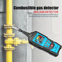 Combustible Gas Leak Detector Flammable Gas Methane Natural Gas Tester Sound Light Alarm Meter Leak Location Determine
