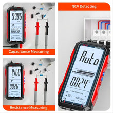 Super Full Screen Rechargeable 6000 Counts Auto Range Digital Professional Multimeter Easy To Read Easy To Operate