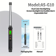 1pc Aicevoos Digital Display Combustible Gas Leak Detector Alarm High-Sensitivity Flammable Gas Natural Gas Tester Methane Detector With Audible & Visual Alarm For All Flammable Gases