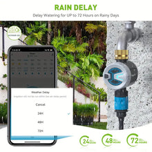 RAINPOINT Sprinkler Timer Outdoor, Wireless Hose Timer To 60meters/195 foot Connect Range Auto Irrigation Water Timer for Garden Hose, Faucet Timer for Lawn Yard