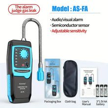 Aicevoos Digital Display Combustible Gas Leak Detector Flammable Gas Natural Gas Tester Methane Sound Light Alarm Meter