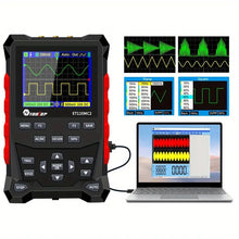 TOOLTOP ET120MC2 120MHz Portable Smart Oscilloscope Dual Channel 500MSa/S Oscilloscope Data Storage For Home Appliance Repair