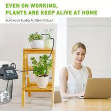 RAINPOINT Automatic Watering System for Potted Plants, Automatic Plant Waterer Indoor Plant Drip Irrigation System With Pump for Vacation