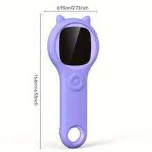 2inch 500X Childern Digital Microscope, Magnifier, 8 LED Illumination, Realistic Image Capture For Education And Research, Computer Compatible, Detailed Biological Exploration