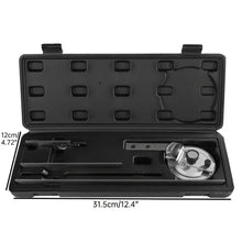 Universal Bevel Protractor, 360° Steel Angle Finder Measuring Ruler With Magnifying Glass Angle Measuring Protractor US