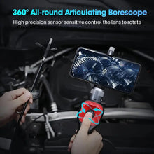 Oiiwak F606A 360° Rotate Endoscope Camera Borescope Inspection for iOS Android