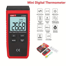 1set Mini Digital Thermometer Dual K/J Type Thermocouple Thermometer High Temperature Tester Meter -50℃ To 1200℃