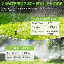 RAINPOINT WiFi Sprinkler Timer, Brass Inlet Smart Hose Timer For Watering, Smart Water Timer For Garden Hose With Hub, APP & Voice Control, Automatic Irrigation System For Lawns And Yard (HTV107B+HWG009WB)