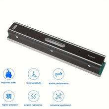 11.81 Inch/300mm Master Professional Precision Level 0.02mm/m, Precision Level with Box, Strip Level Gauge for Checking Straightness Parallelism of Machine Tools Equipment