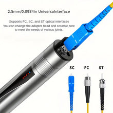 Fiber Network Cable Tester, Visual Fault Locator Fiber Optic, 20km VFL Fiber Optic, Fiber Tester Kit, Fiber Optic Lights, Fiber Light Tester, Li-Battery Fiber Optic Tester SC FC ST Fiber Optic Tester, Fiber Optic Tools