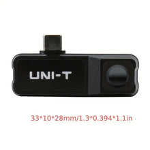 UNI-T UTi120Mobile High-Resolution Thermal Imaging Camera For Android - Usb Powered, 120X90 Infrared Sensor, Smartphone Compatible, Temperature Range -4°F To 752°F Auto Alarm Record