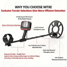 DR.ÖTEK Metal Detector, Gold Detector, Pinpoint & Terrain Modes, Professional Metal Detector For Adults, One-Click Quick Matching, High Accuracy, 6 Modes, Super Easy To Operate, Lightweight