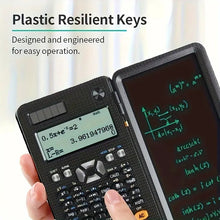 Solar Science Calculator Upgrade 991ES with LCD Notepad 417 Function, Professional Portable Foldable, Suitable for Student Learning, Office Supplies, Store Accounting, and Home Use