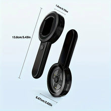 1PC USB Rechargeable Digital Microscope with LED Light, 100X Zoom Handheld Magnifying Glass, ABS Resin, 2.0" IPS Display, High-Precision 0.01 Accuracy, for Coins/Jewelry Inspection, Windows/Mac Compatible