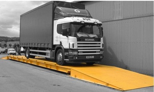 Truck weighing scale