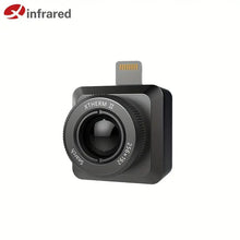 InfiRay Xinfrared T2 Thermal Imaging Camera for Smartphones - USB Powered, Aluminum Alloy, Outdoor Hunting & Detection, Night Vision, No Battery Required, Wide Field of View - Black