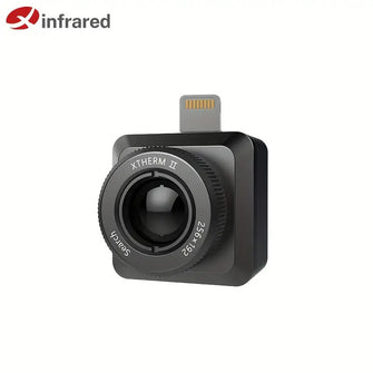 InfiRay Xinfrared T2 Thermal Imaging Camera for Smartphones - USB Powered, Aluminum Alloy, Outdoor Hunting & Detection, Night Vision, No Battery Required, Wide Field of View - Black
