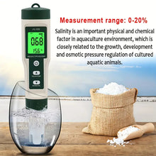 New 10 in 1 Water Quality Tester PH/TDS/EC/SALT/TEMP/S.G/ORP/H2/Fertile/Resistivity Tester Pen For Aquarium Swimming Pool