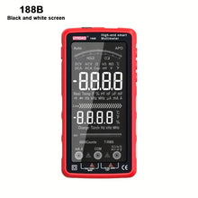 1pc Digital Multimeter Tester Auto-Ranging TRMS 6000 Counts Voltmeter Smart Rechargeable Meter Measures AC/DC Current, NCV, Voltage, Ohm, Amp, Resistance, Diodes, Countinuity, Capacitance, Temperature