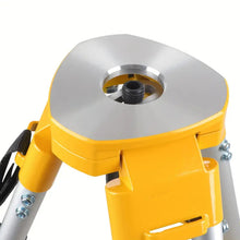 Ostart Aluminum Tripod with Adjustabe Legs, Heavy Duty Contractor Tripod with 5/8"-11 Thread Flat Head Quick Clamp for Auto Level Optical Transit Level Theodolite, Adjustable Height: 38"-60"