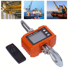 1000KG Hanging Scale Digital LCD High Precision Heavy Crane Scale Remote