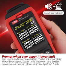 TASI Multi-Channel K Type J Type Thermocouple Temperature Meter with Four Channels, Data Storage and USB Communication for Computer Transfer and Data Upload - Industrial High Precision Contact Probe Thermometer