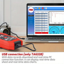 TASI Digital Lux Meter with Color Screen, High Accuracy Illuminance Measuring Tool for LED Lighting and More, Professional Grade Digital Light Meter with Data Storage and Transfer to compter