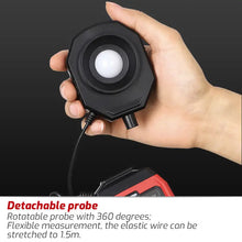 TASI Digital Lux Meter with Color Screen, High Accuracy Illuminance Measuring Tool for LED Lighting and More, Professional Grade Digital Light Meter with Data Storage and Transfer to compter