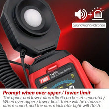 TASI Digital Lux Meter with Color Screen, High Accuracy Illuminance Measuring Tool for LED Lighting and More, Professional Grade Digital Light Meter with Data Storage and Transfer to compter