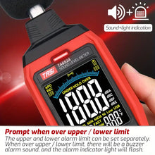 TASI Sound Level Meter with A/C/Z Weighting and PC Communication for Accurate Noise Measuremen, Suitable for a variety of environments