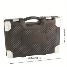 HVAC Diagnostic Tool Kit with 4-Way Manifold Pressure Gauge Refrigerant Charging Hose High Pressure AC Gauge R134A Refrigerant Tool Set - Environmental Friendly Refrigerator Diagnostic Set