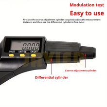 High precision digital display outer diameter micrometer 0-25mm professional imperial/metric measurement tool, spiral micrometer digital display micrometer measuring instrument, resolution thickness gauge