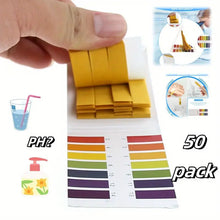 50 Pack pH.1-14 Test Paper Extensive Test Paper Litmus Test Paper 80 Strips/pack pH Test with Storage Case for Saliva Urine Water Soil Testing Pet Food and Diet pH Monitoring
