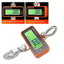 1500kg Digital Crane Scale Industrial Heavy Duty Hanging Scale, LED Display, High Accuracy
