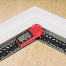 2 pack Protractors Digital Display Angle Level Ruler Goniometer Angle Finder Inclinometer75 90 Degree Measuring Gauging Carpenter Tools(Color:200mm)