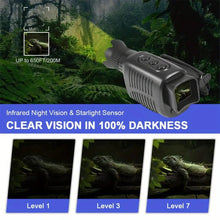 R7 Night Vision Goggles, Digital Night Vision Monocular 1080p Infrared Monocular For Hunting, Camping, Travel, Surveillance, Included Battery