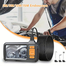 2/5/10/15m 1080P HD Industrial Endoscope Borescope LCD 4.3inch 8mm Inspection Snake Camera